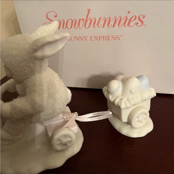 796. NIB DEPARTMENT 56 SNOWBUNNIES BUNNY EXPRESS - Picture 4 of 6